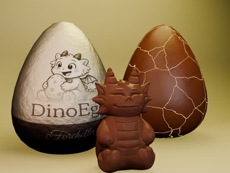 Шоколадне яйце “DinoEgg”