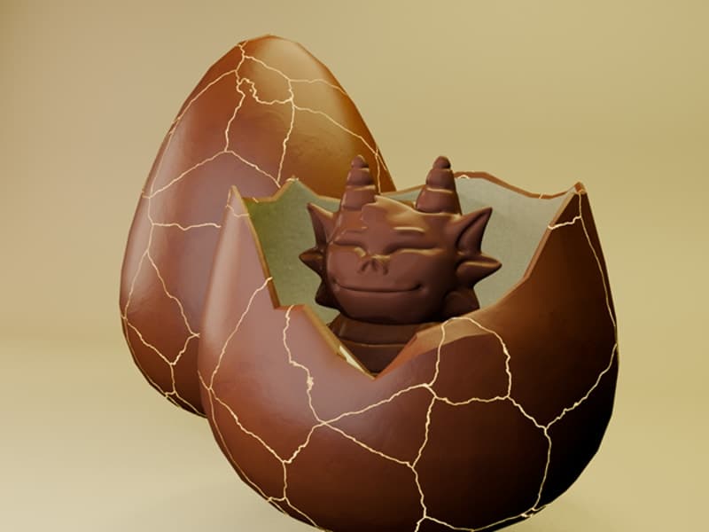 Шоколадне яйце “DinoEgg”
