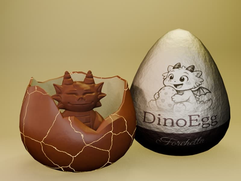 Шоколадне яйце “DinoEgg”